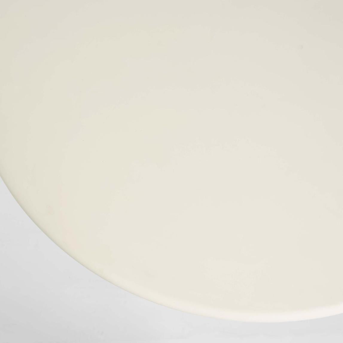 Olive Outdoor Dining Table White 130cm