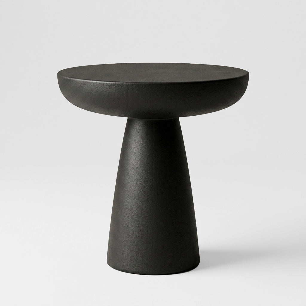 Pablo Side Table Round Black - Outdoor Undercover