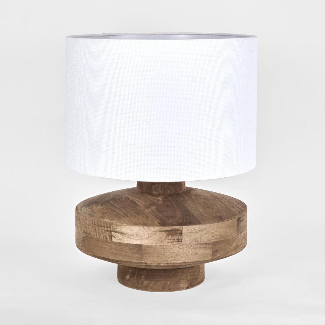 Circa Timber Table Lamp Large Base- Base Only