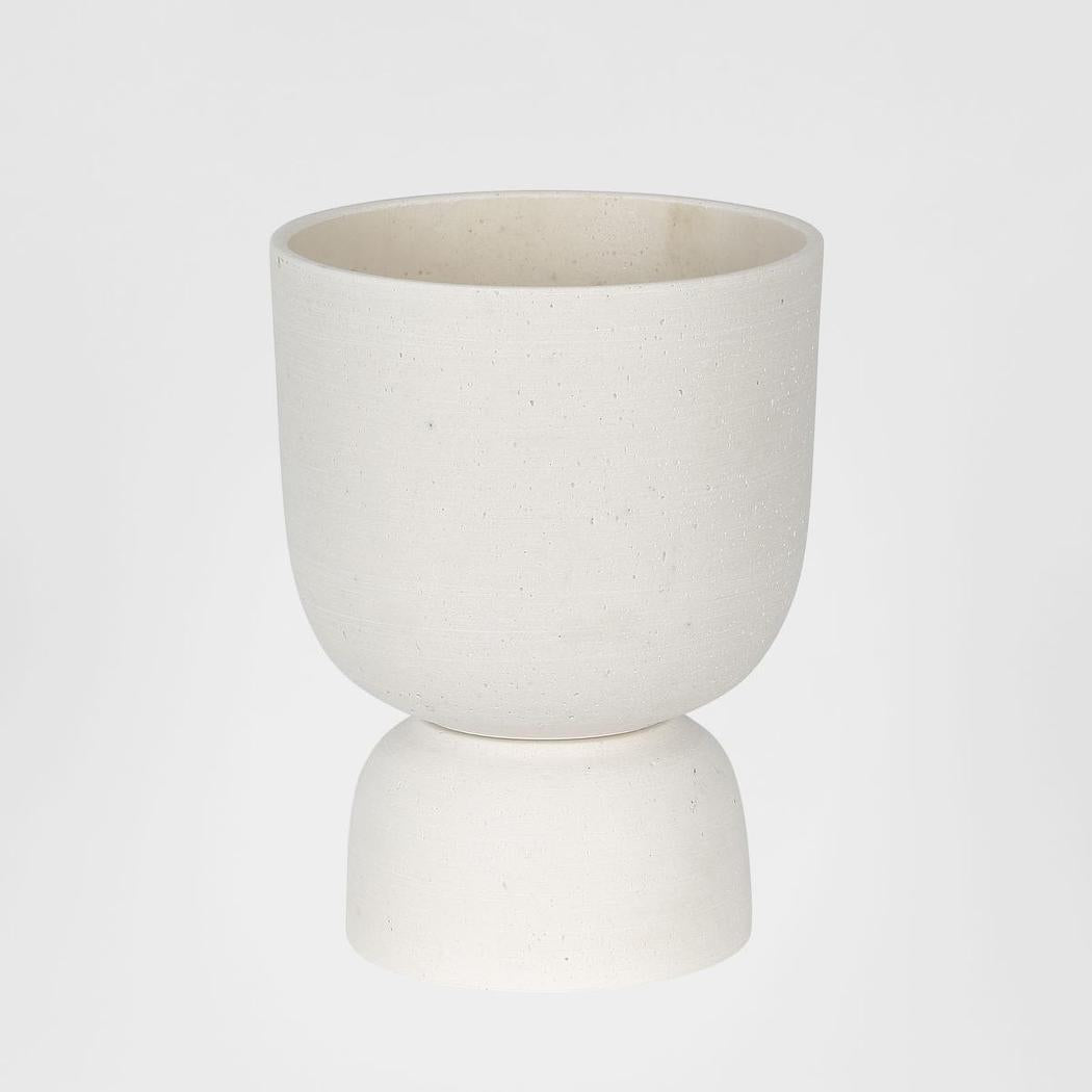 Blanche Planter Small Chalk