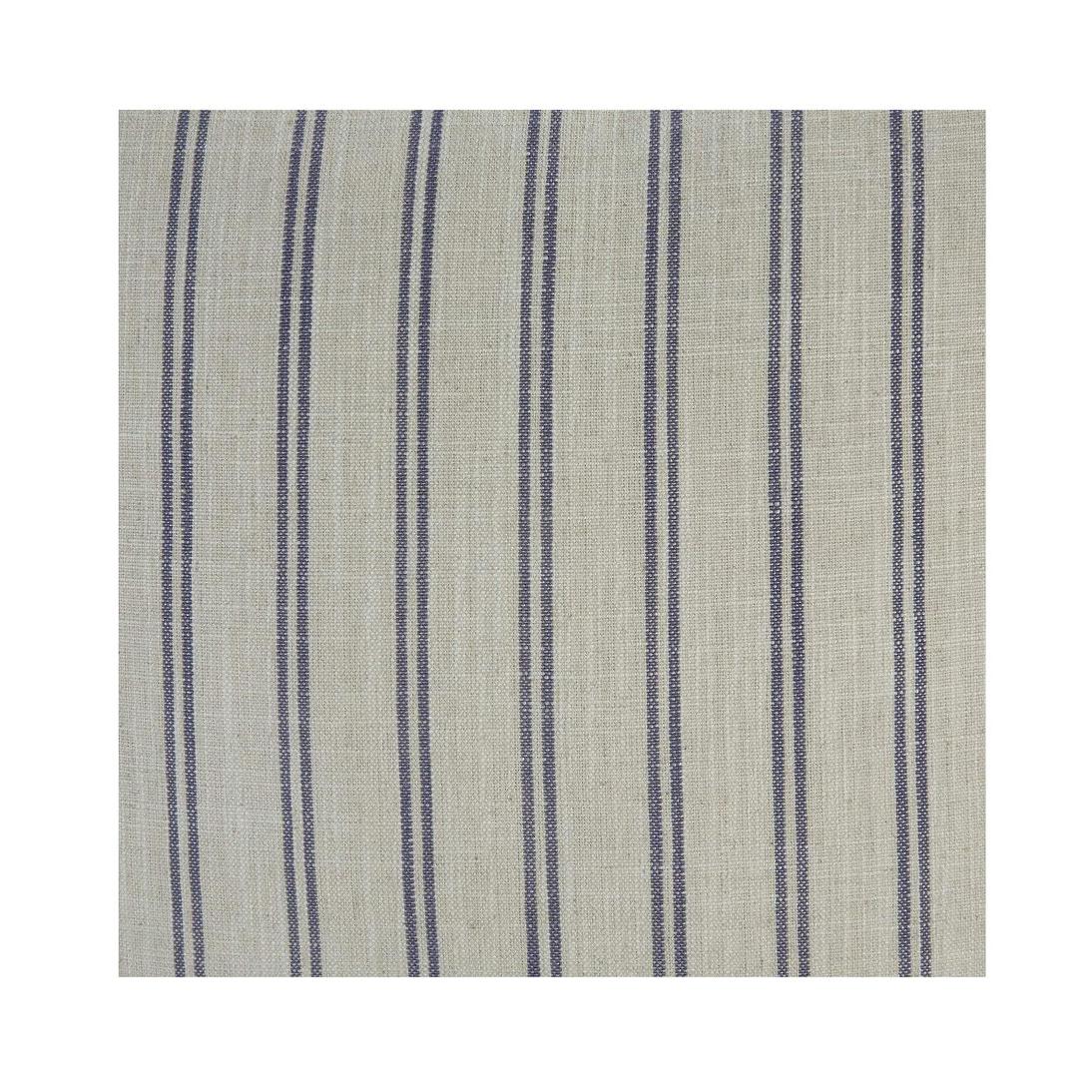 55Cm Throw Cushion White/Blue Pin Stripe
