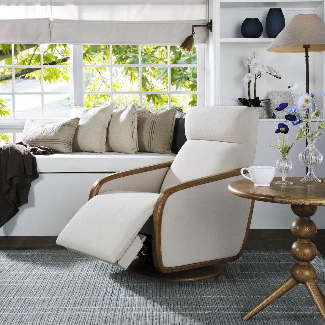 Seaford Electric Recliner Chair Beige