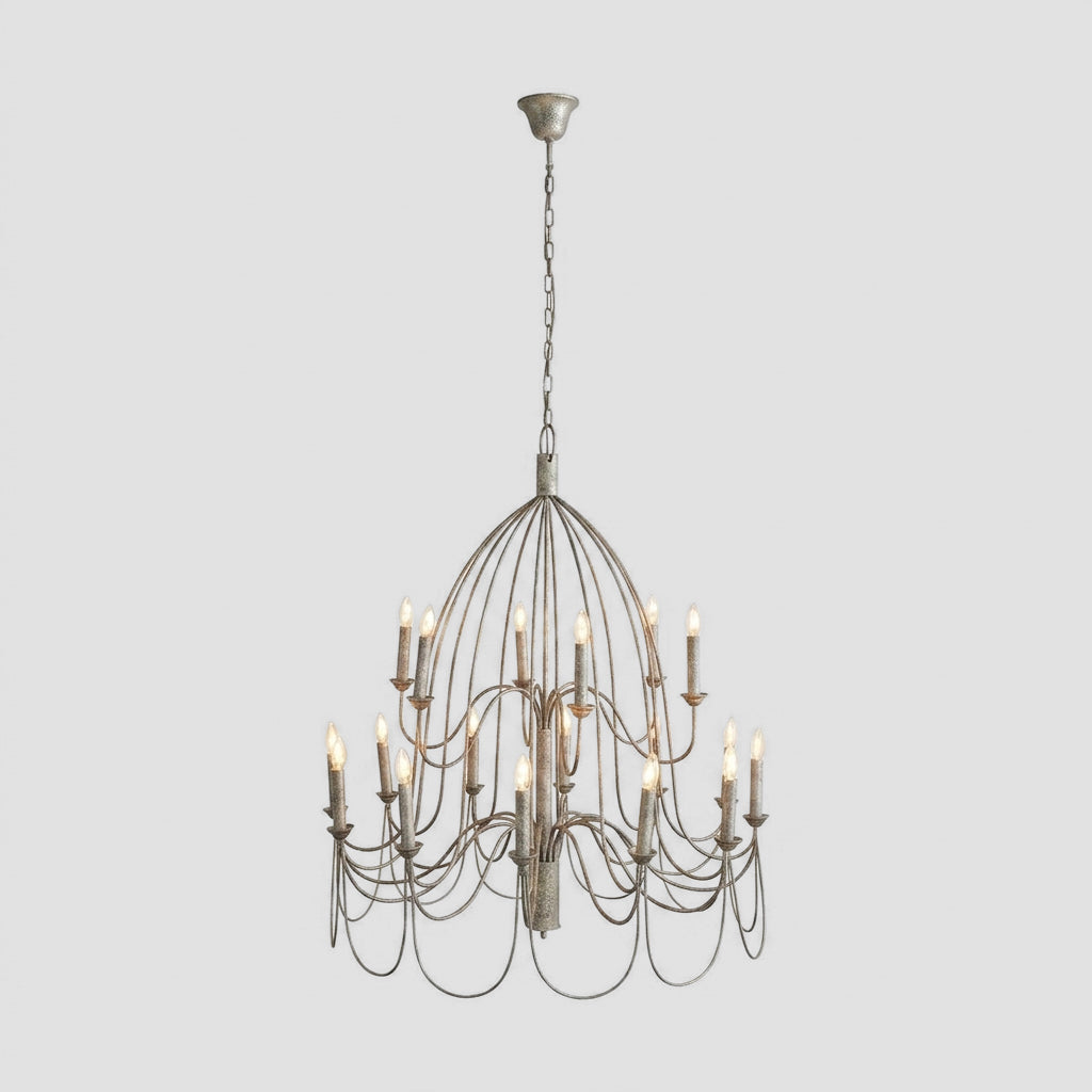 Taupe Chandelier Large