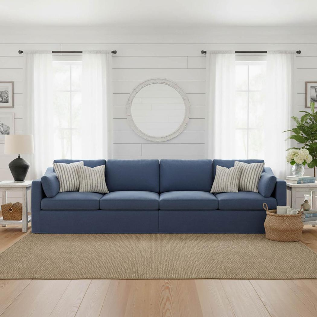 Clovelly 4 Seat Modular Sofa Navy