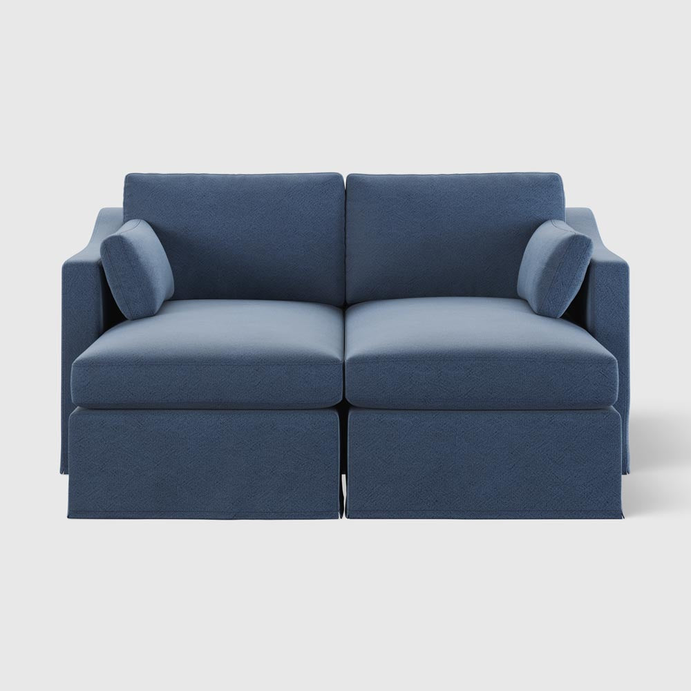 Clovelly Double Chaise Daybed Navy Covers Only