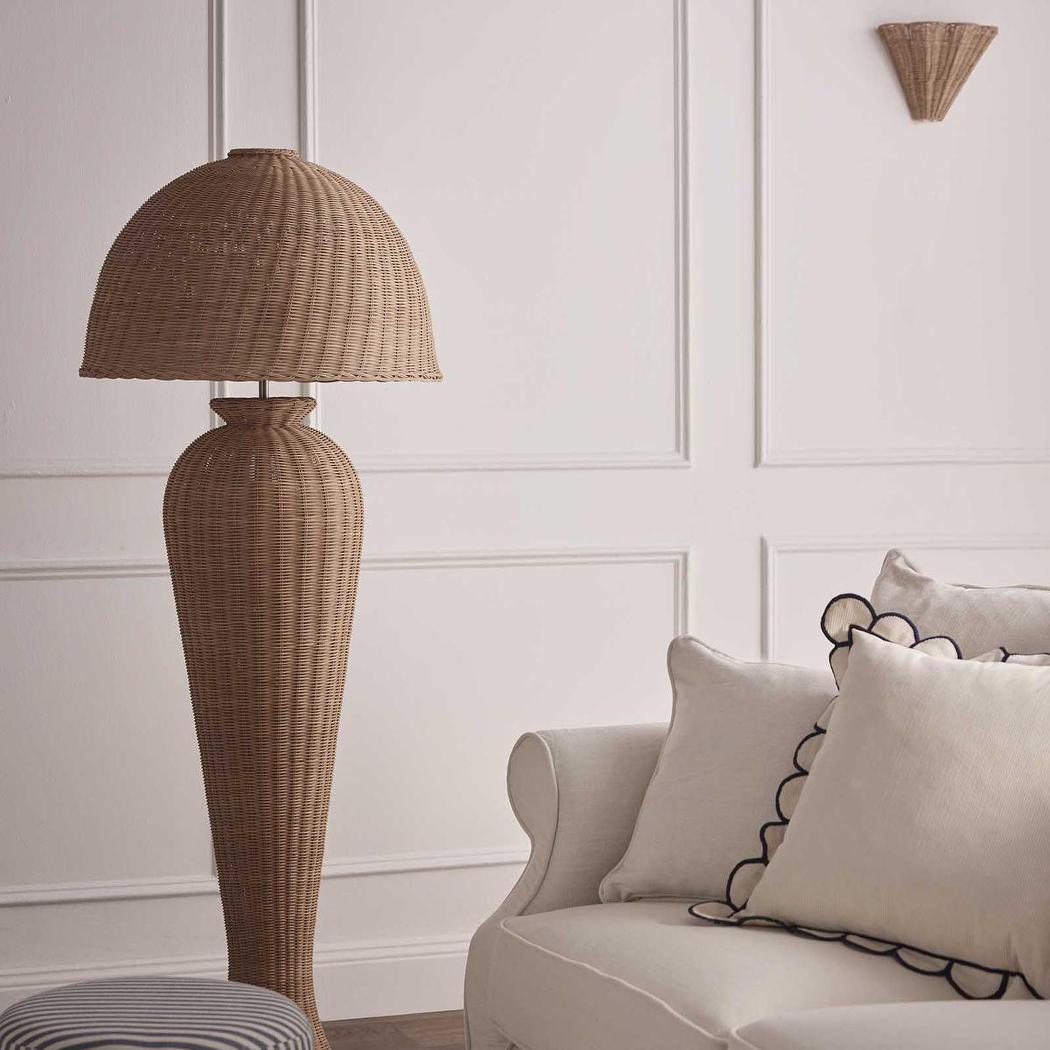 Scarborough Rattan Wall Light