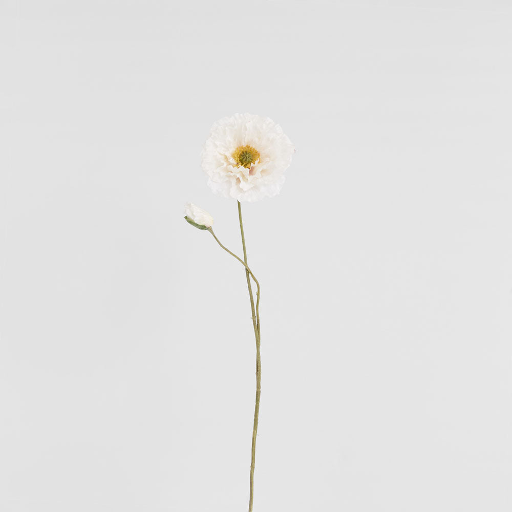 Poppy Stem 75cm White