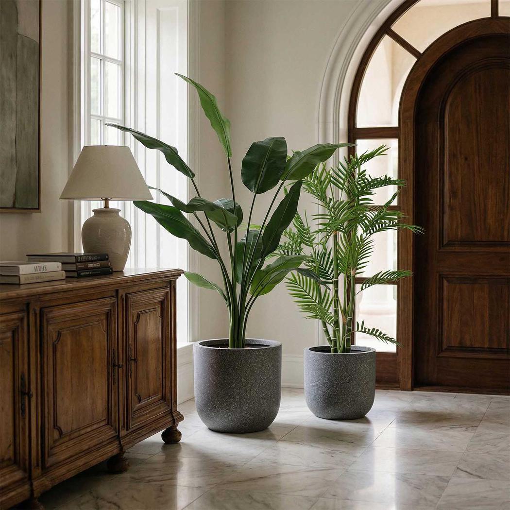 Dessa Large Terrazzo Planter Set of Two