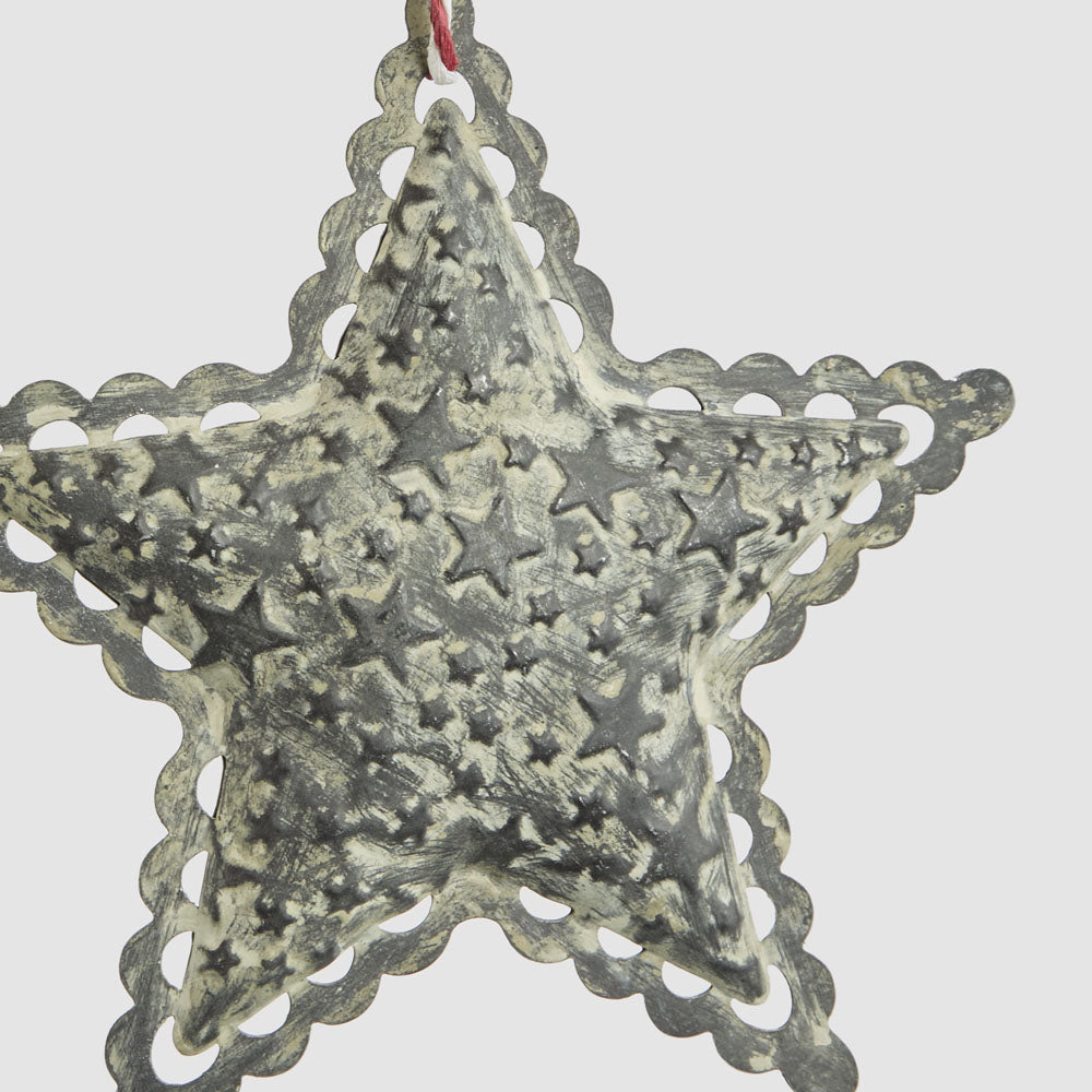 Etienne Lace Star Decoration Large