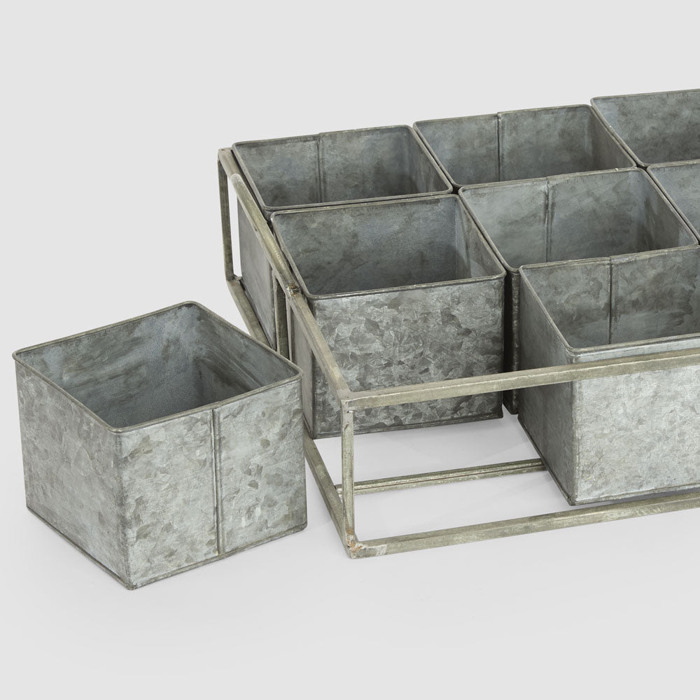 Potting Shed Zinc Seedling Tray
