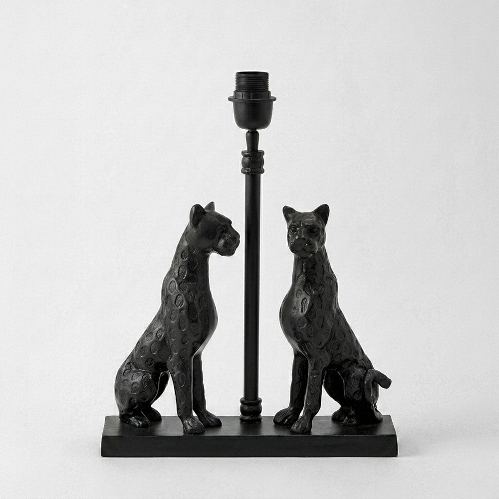 Panthers Table Lamp Base Only Matte Black