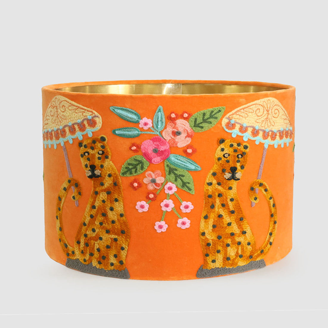 Cheetahs 40cm Drum Shade Orange
