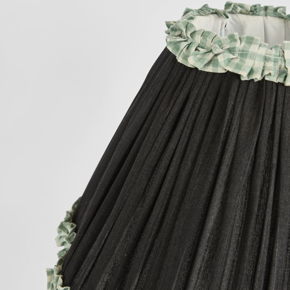 Charlotte 'RuffleTapered Shade Black