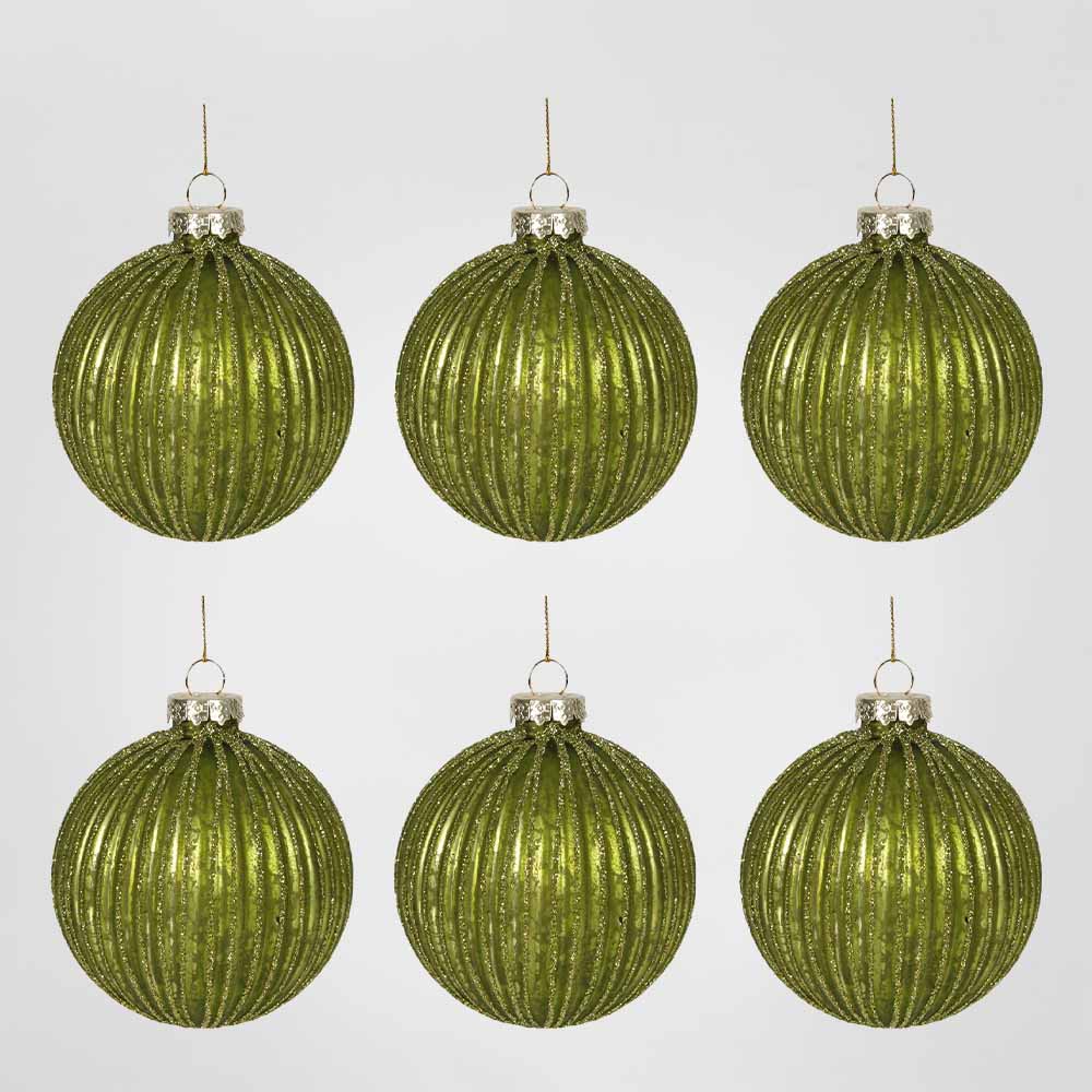 Gryse Boxed Set of 6 Baubles