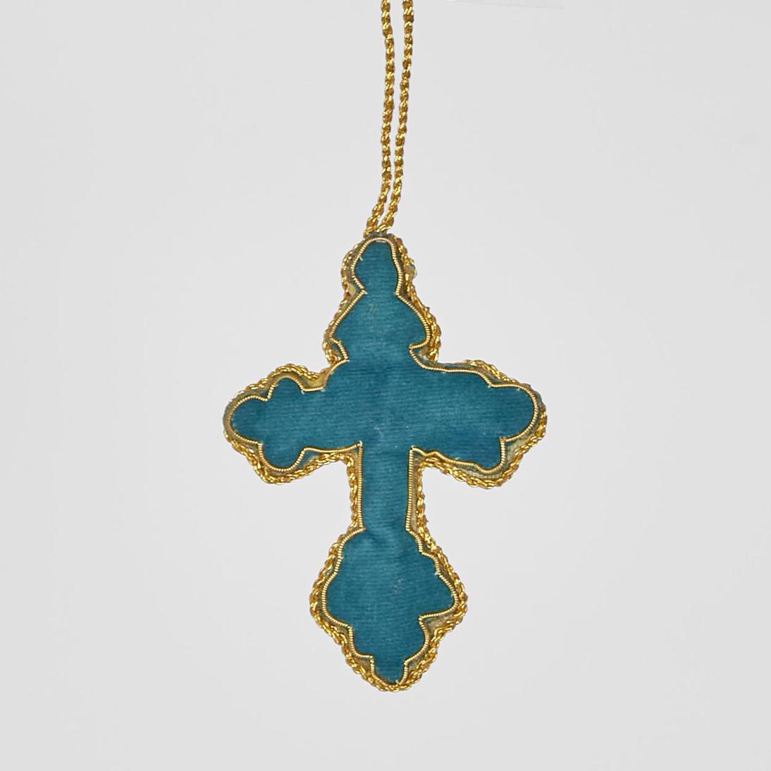 Flora Hanging Cross Decoration