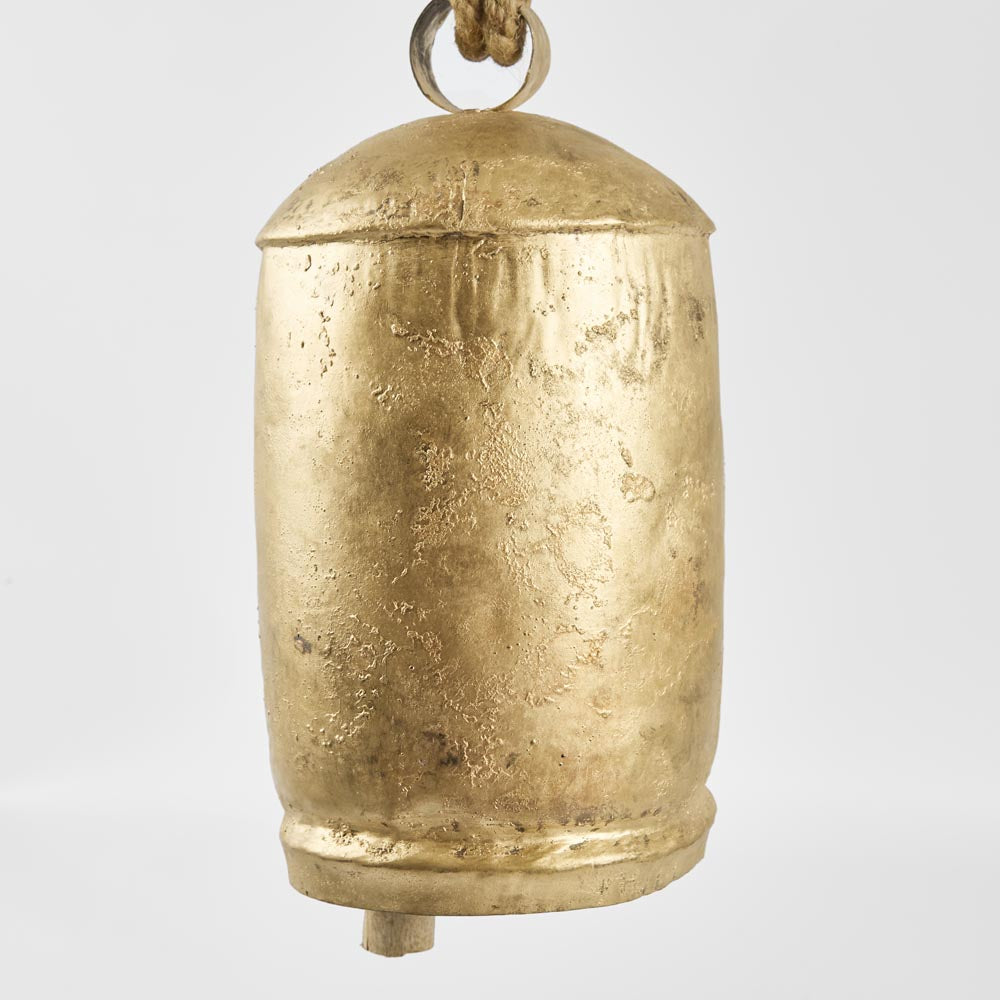 Brass Oblong Bell Decoration Small