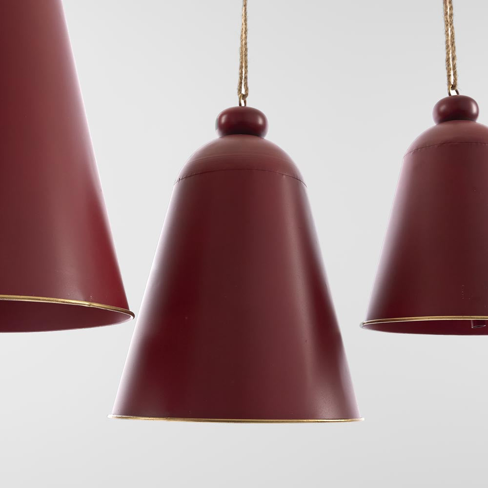 Iron Bell Vintage Red Medium