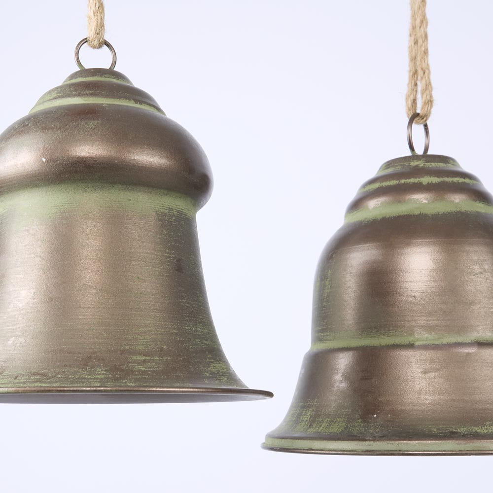 Antiqued Verdigris Classic Bell
