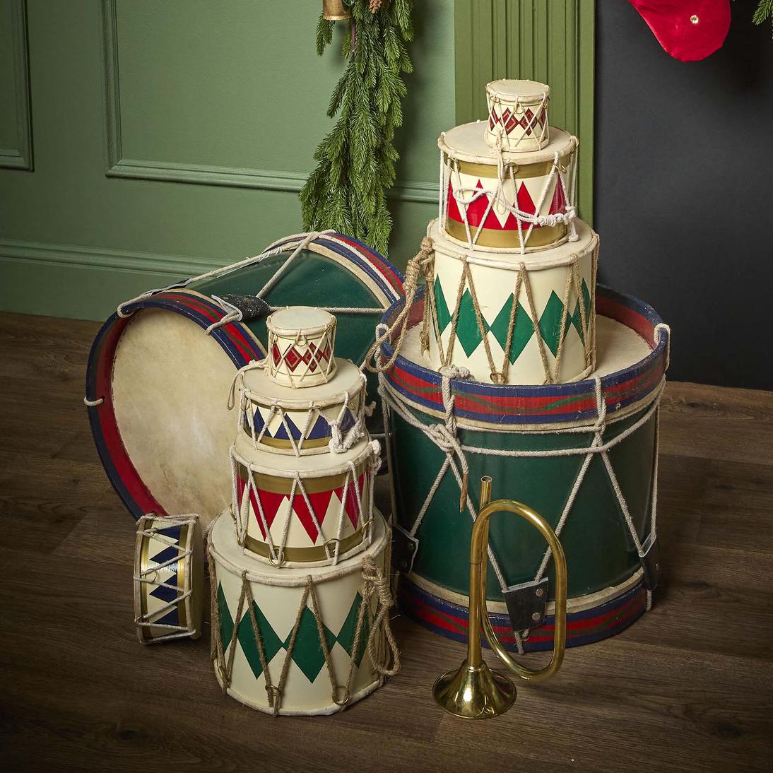 Rawhide Diamond Drum Navy Blue