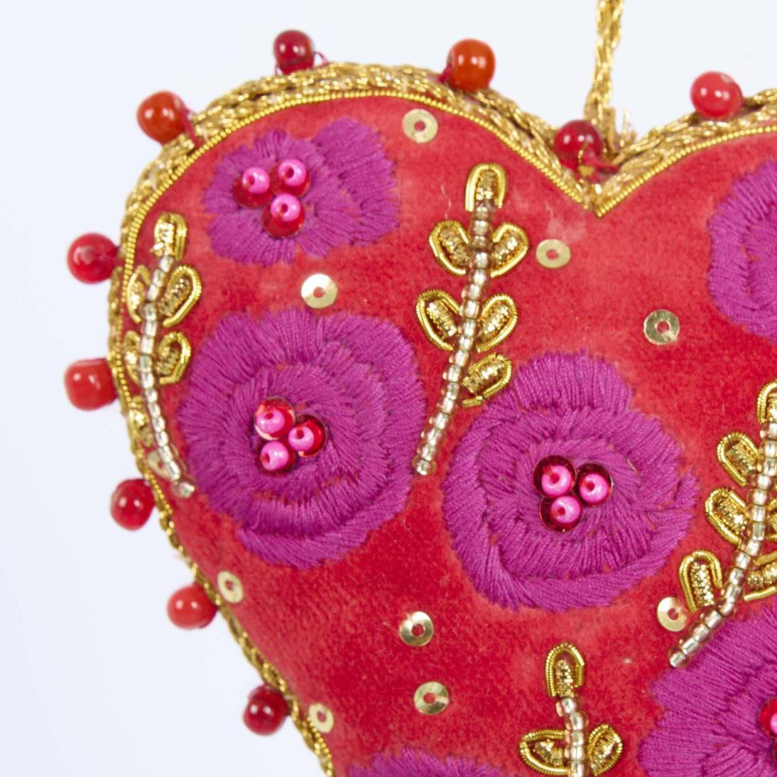 La Dolce Vita Florale Heart Tree Decoration