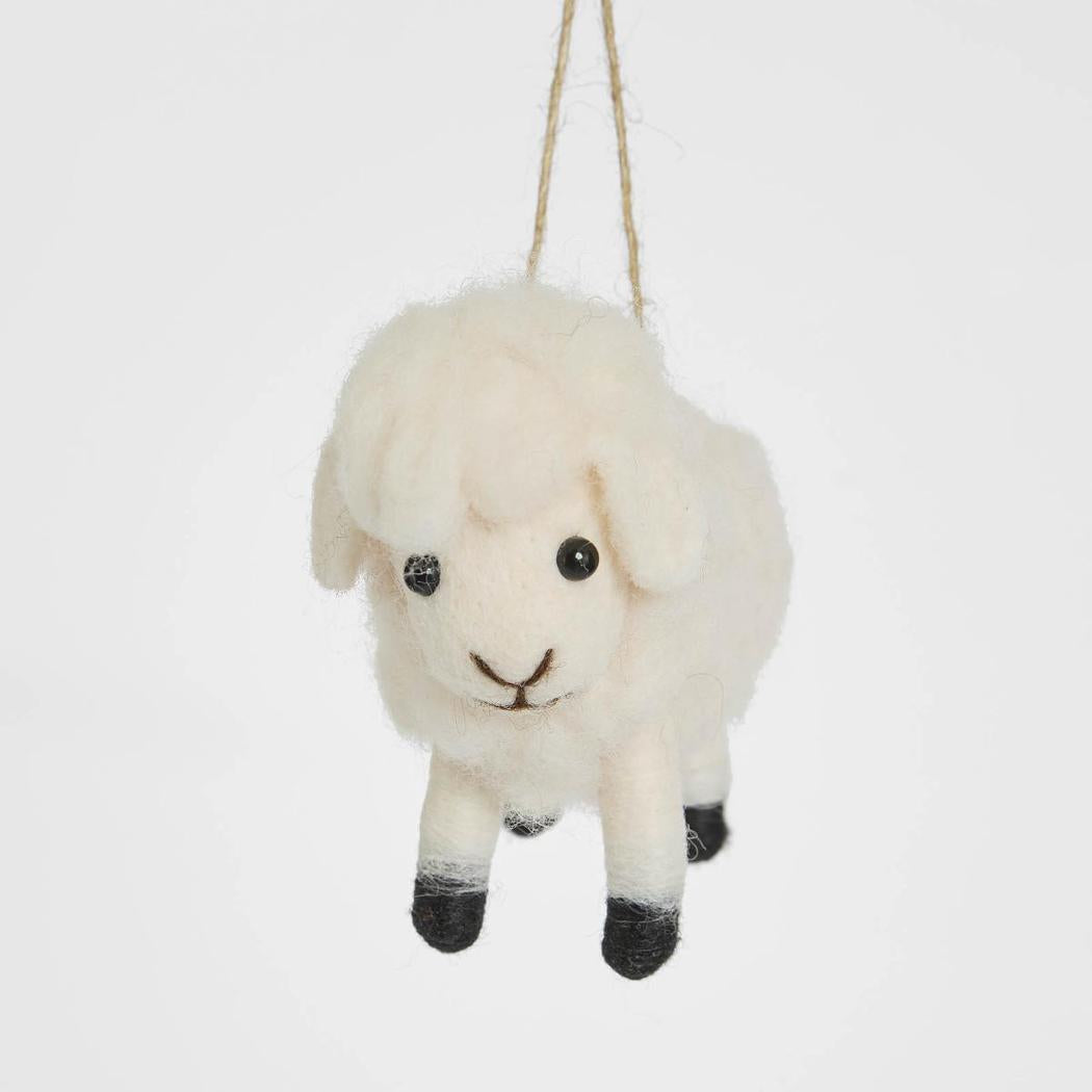 Doris the Sheep Hanging Tree Decoration