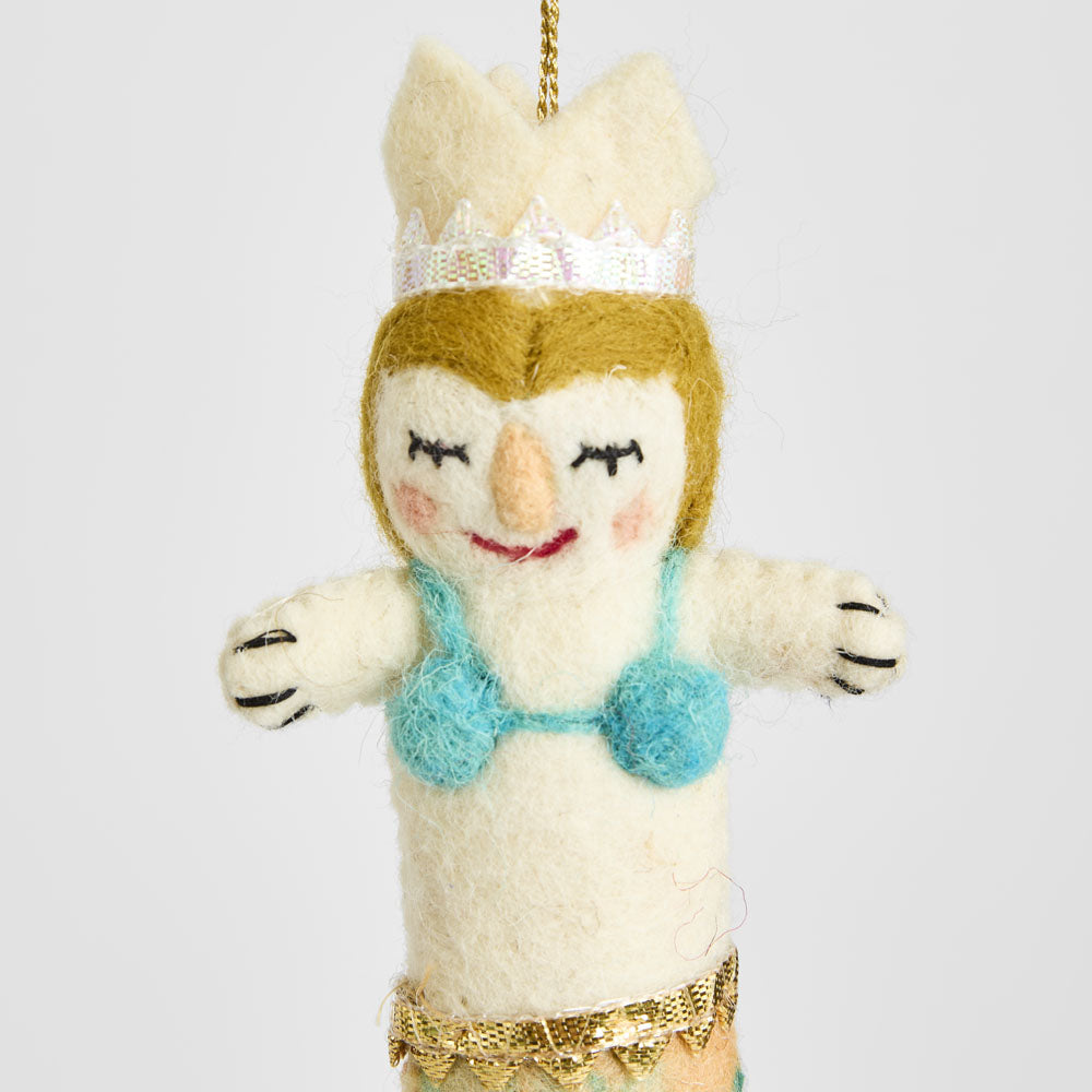 Felt Mermaid Hanging Decoration