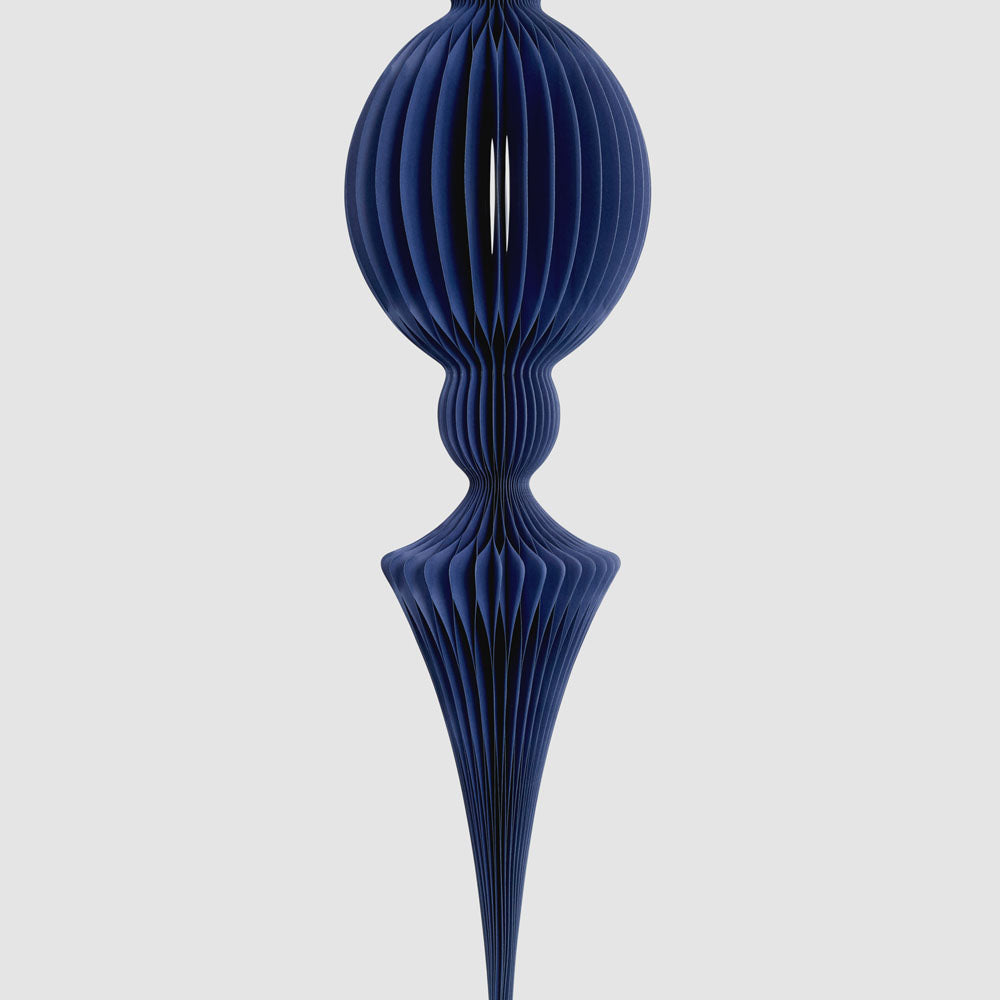 Paper Jousting Finial Decoration Blue