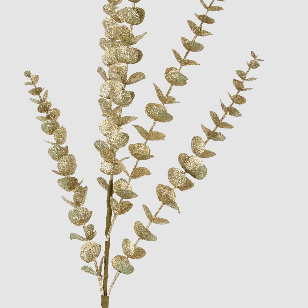 Glitter Eucalyptus Spray Gold
