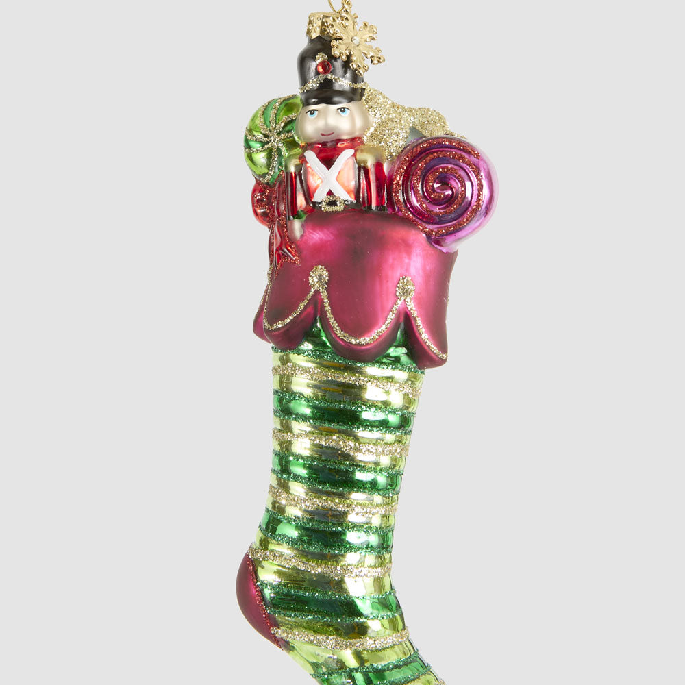 Noel Toy Stocking Decoration