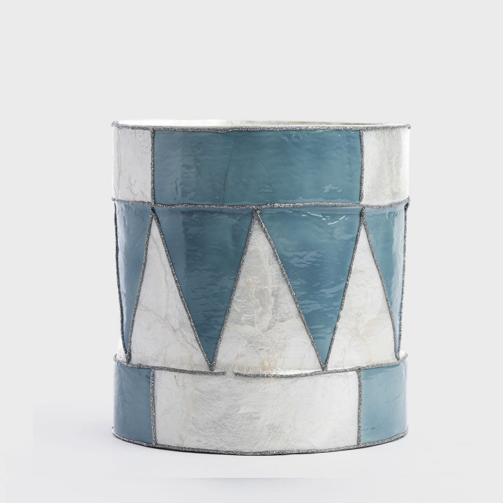 Blue Diamond Capiz Drum