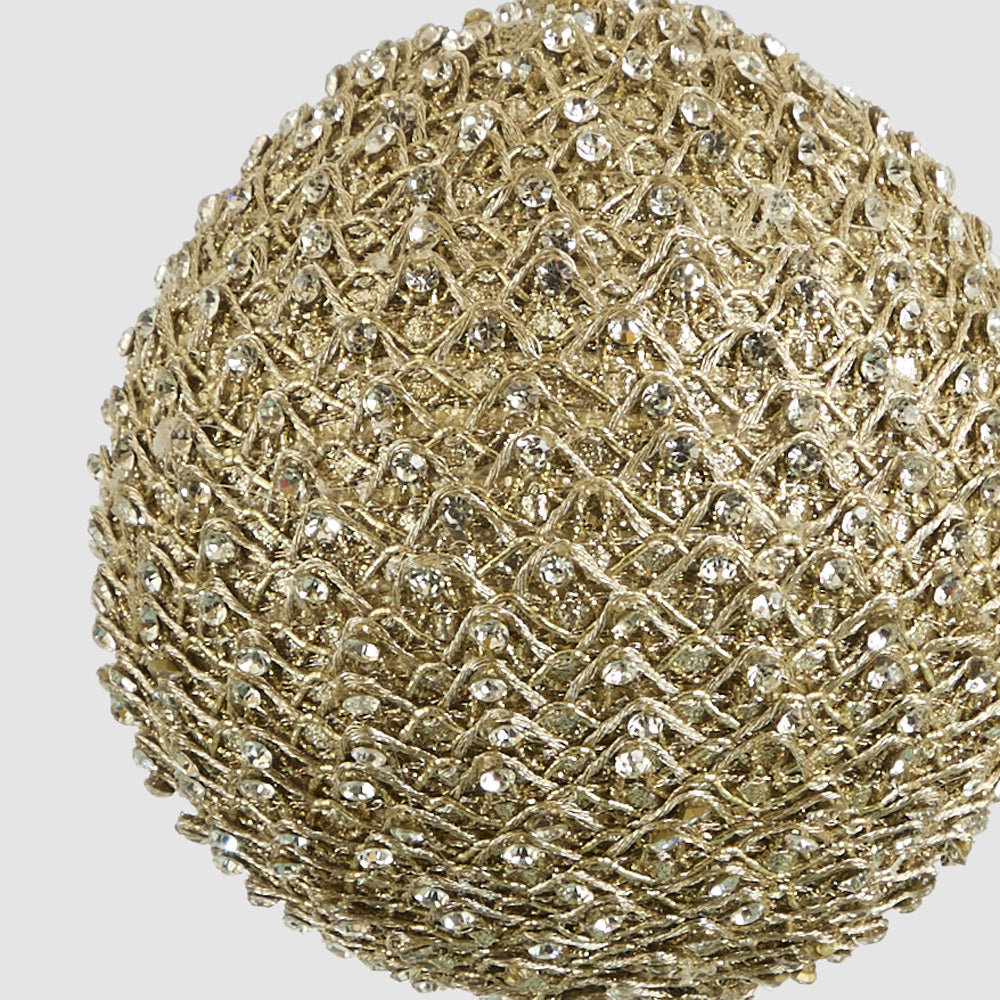 Diamante Bauble Gold