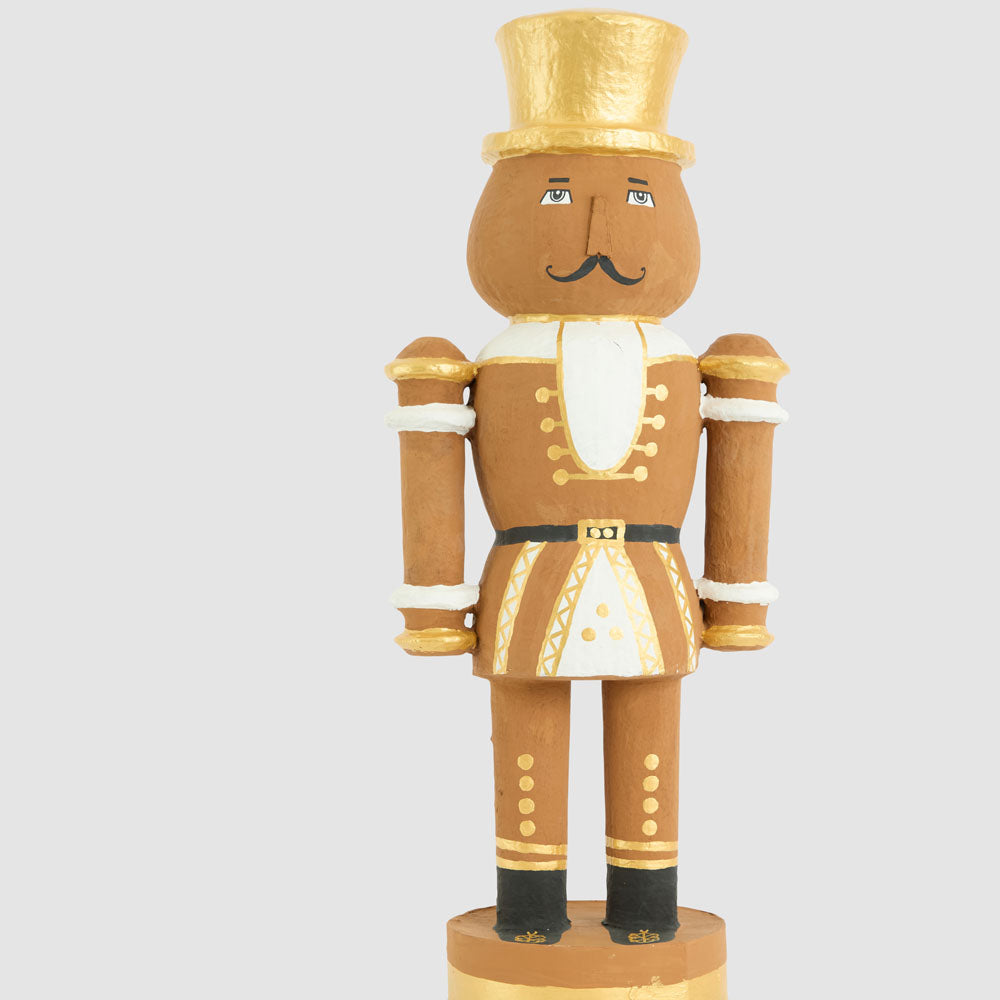 Mr Mache Gingerbread Nutcracker Large