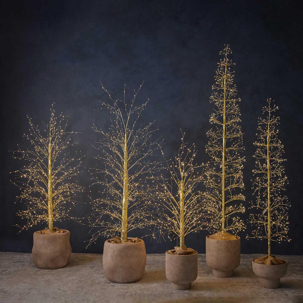 Aurora Forest Light Up Tree 180cm with 1044 LED Twinkling Lights