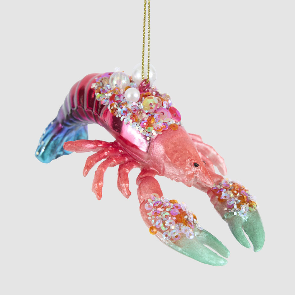 Carnival Shimmer Lobster Decoration