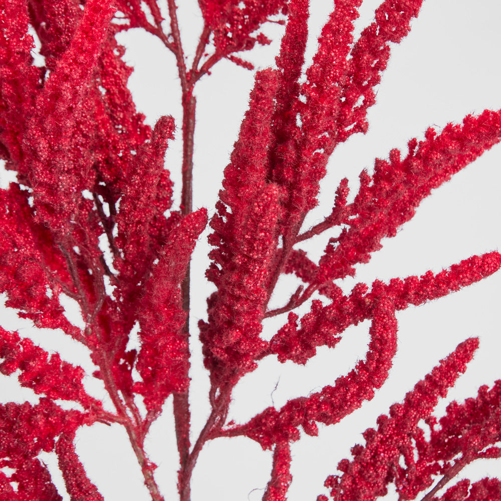 Luxe Rouge Amaranthus Spray 102cm