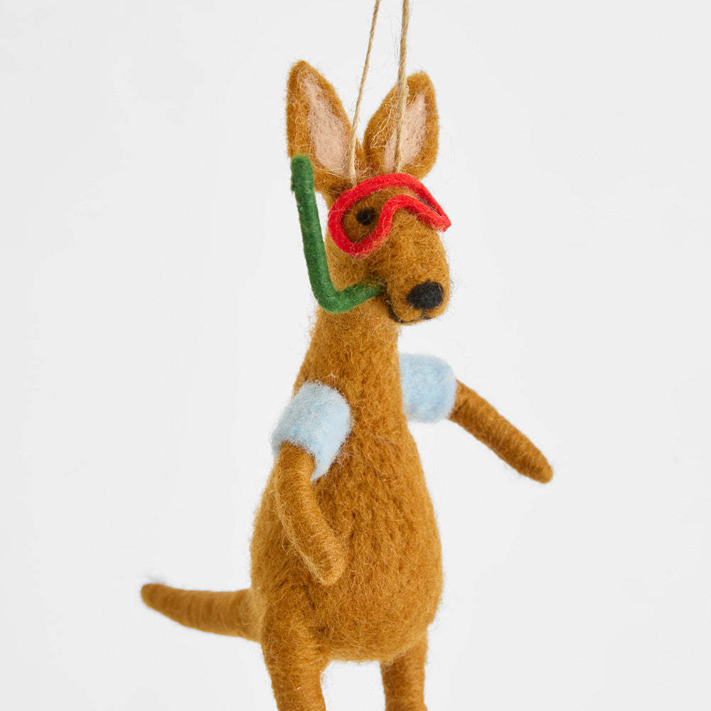 Kane Kangaroo Hanging Tree Decoration