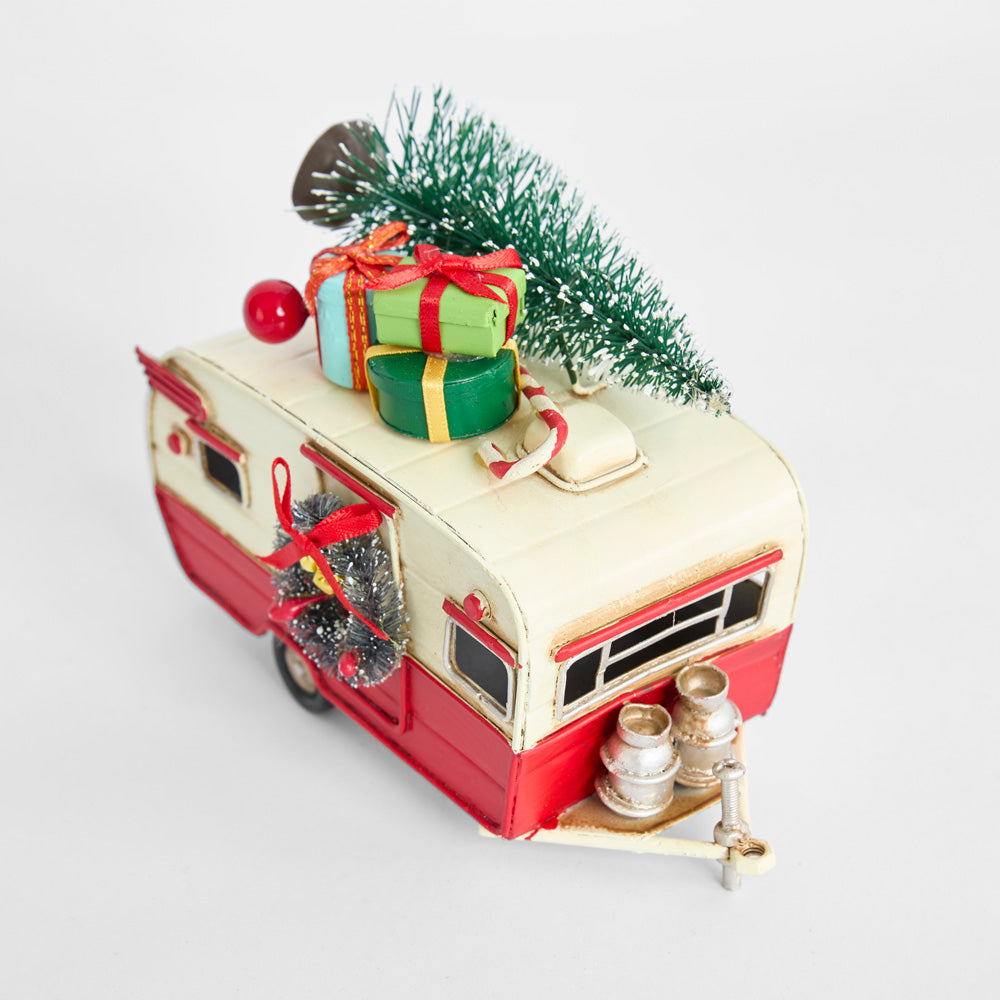It's A Camping Christmas Caravan!
