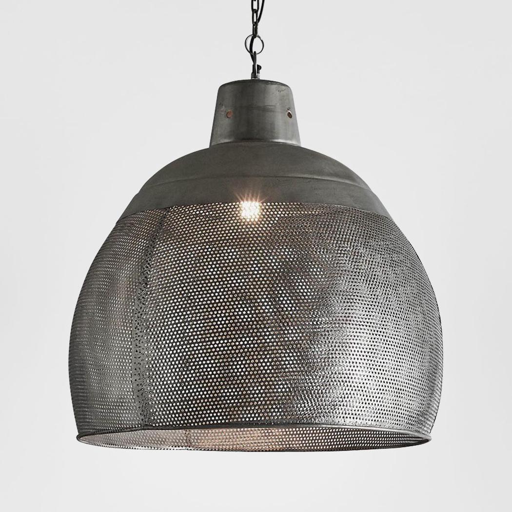 Riva Ceiling Pendant Large Zinc