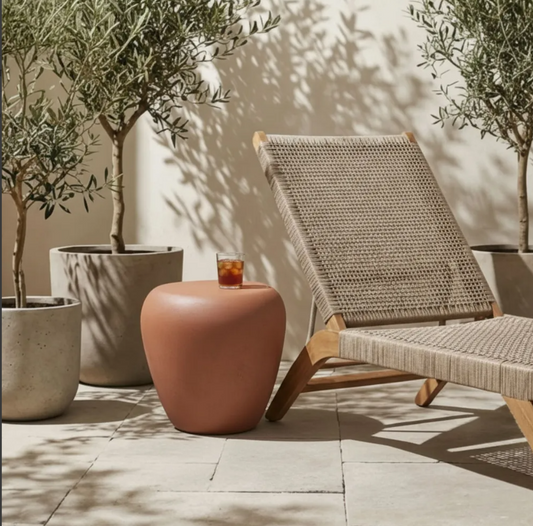 GFRC Micro‑Cement Outdoor Furniture