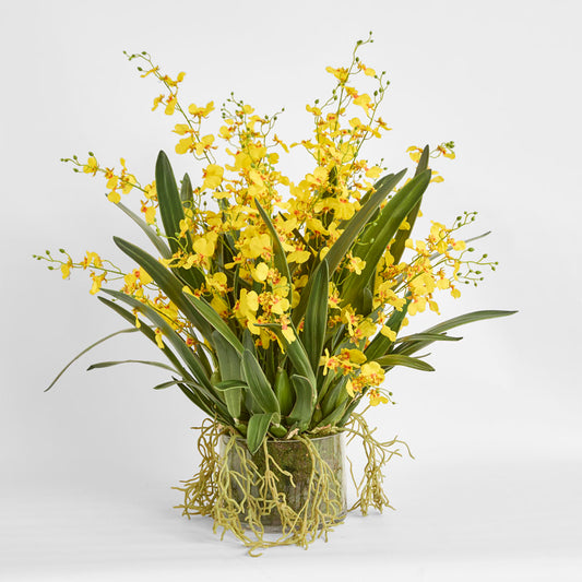 Lacey Arrangement Yellow