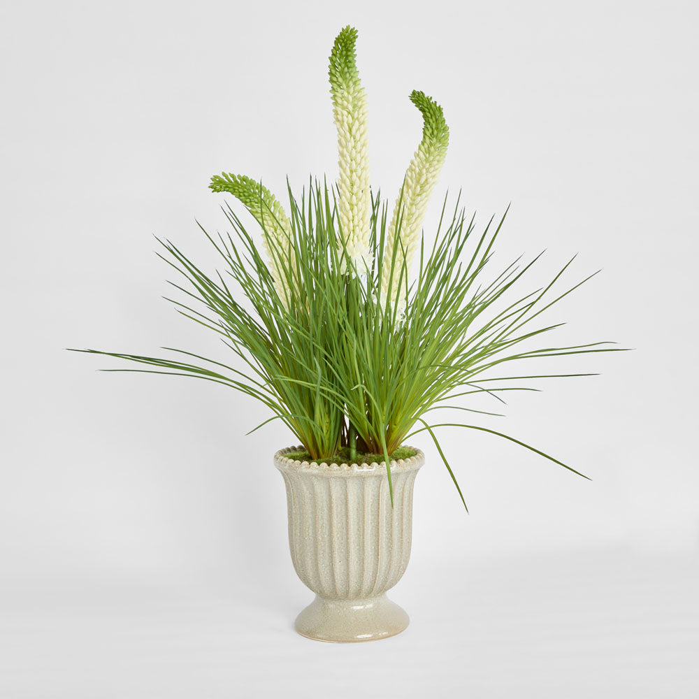 Cream Foxtail Arrangement Taupe