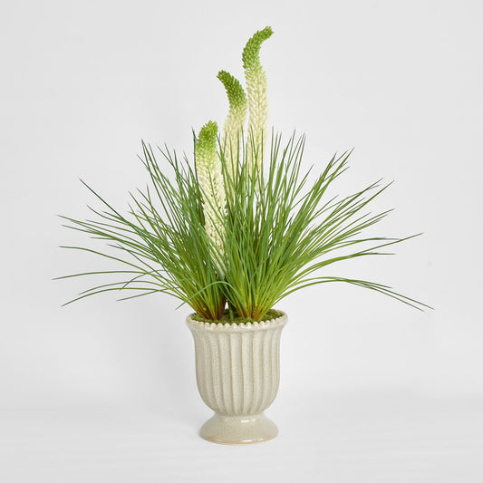 Cream Foxtail Arrangement Taupe