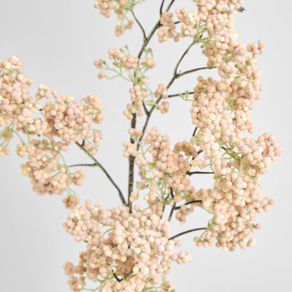 Berry Branch Stem 109cm Peach