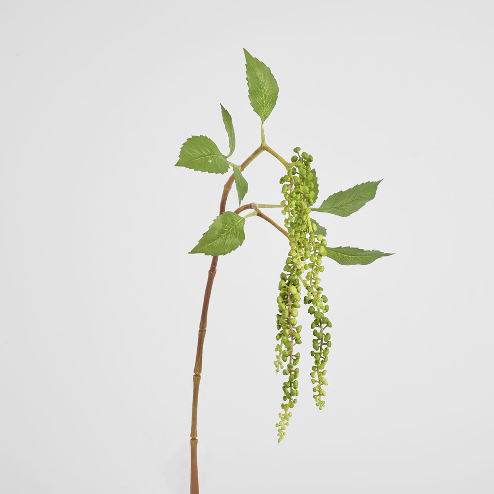 Hanging Berry Spray Green