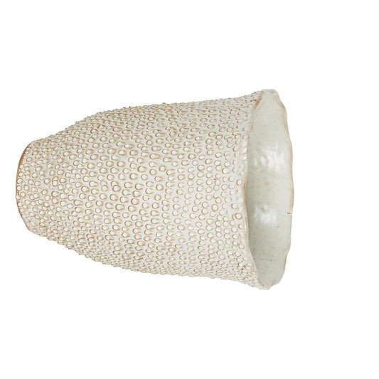 Spotted Bud Ceramic Vase Natural