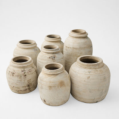 Decorative Wooden Pot Small
