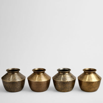 Decorative Brass Pot Medium