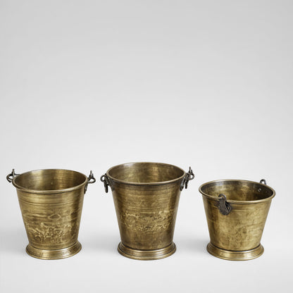 Decorative Brass Bucket