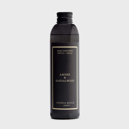 Amber & Sandalwood Premium Reed Diffuser Refill 200ml
