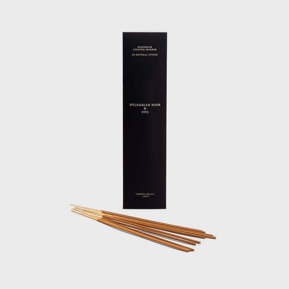 Bulgarian Rose & Oud 20 Incense 9" Sticks